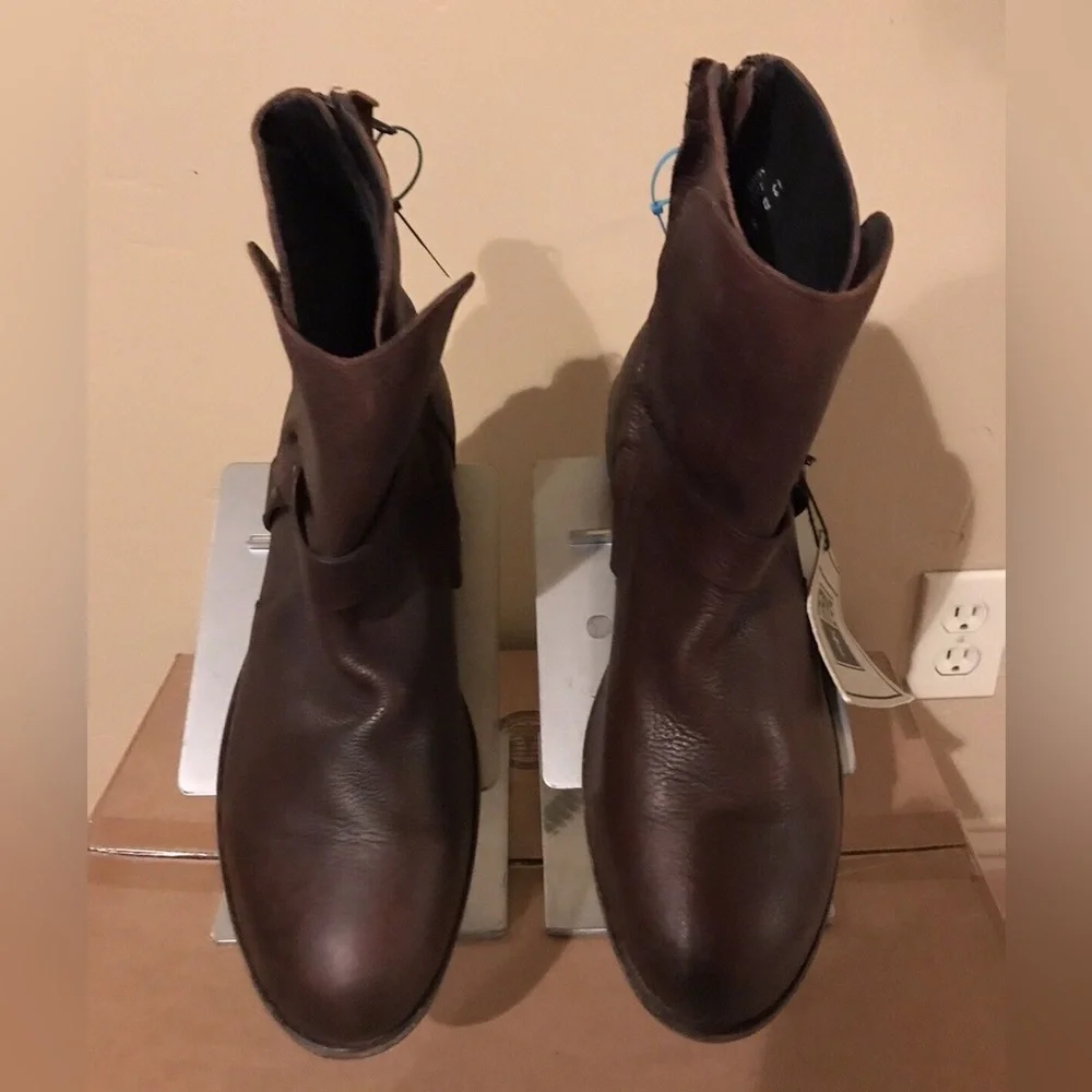 Frye Dean Harness Motorcycle Boots